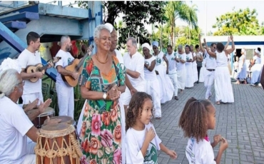 Jongo da Serrinha visita comunidade jongueira de Mambucaba