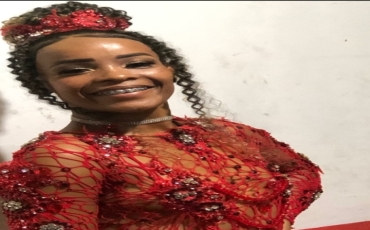 Passista Helen Santos representará o Leão de Nova Iguaçu no concurso da corte do carnaval 2025