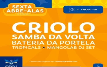 Criolo é a primeira atração confirmada do Camarote Portela, no Carnaval do Rio de Janeiro