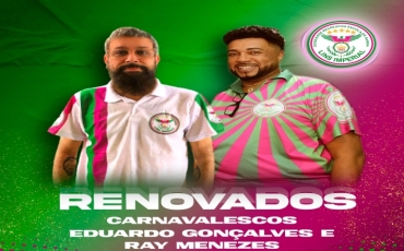 Eduardo Gonçalves e Ray Menezes serão os carnavalescos da Lins Imperial para o Carnaval 2023