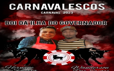 Boi da Ilha define dupla de carnavalescos para o Carnaval 2023